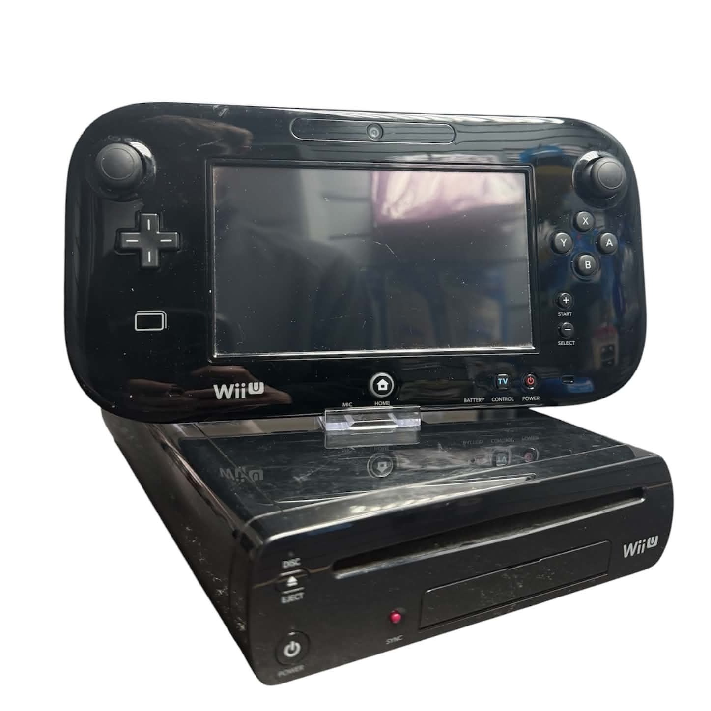 Pre-owned Wii U Console, 32GB Premium Black (No Game), Discounted